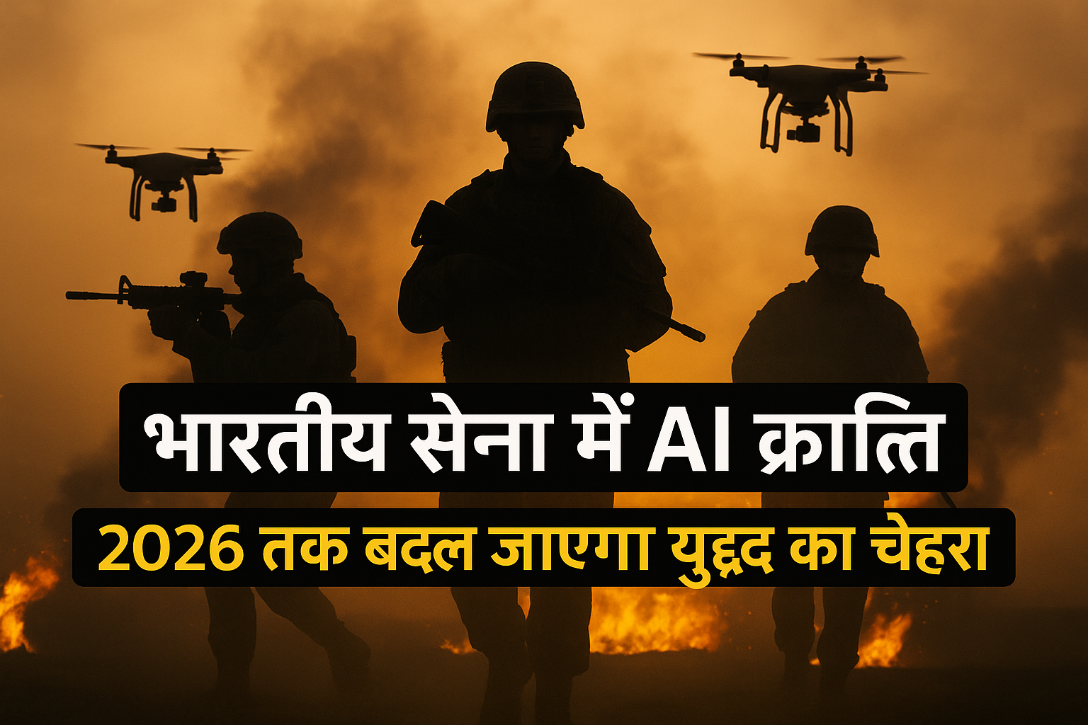 आर्टिफिशियल इंटेलिजेंस से बदल रहा है युद्ध का तरीका, 2026-27 तक भारतीय सेना तैयार करेगी